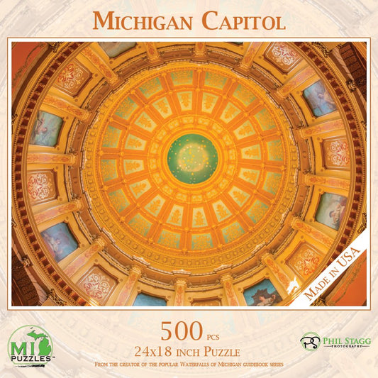 Michigan Capitol 500 Piece Puzzle