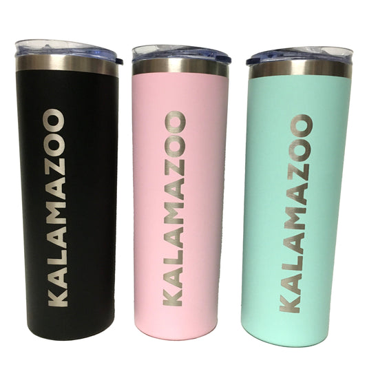 Kalamazoo Insulated Tumbler With Reusable Straw