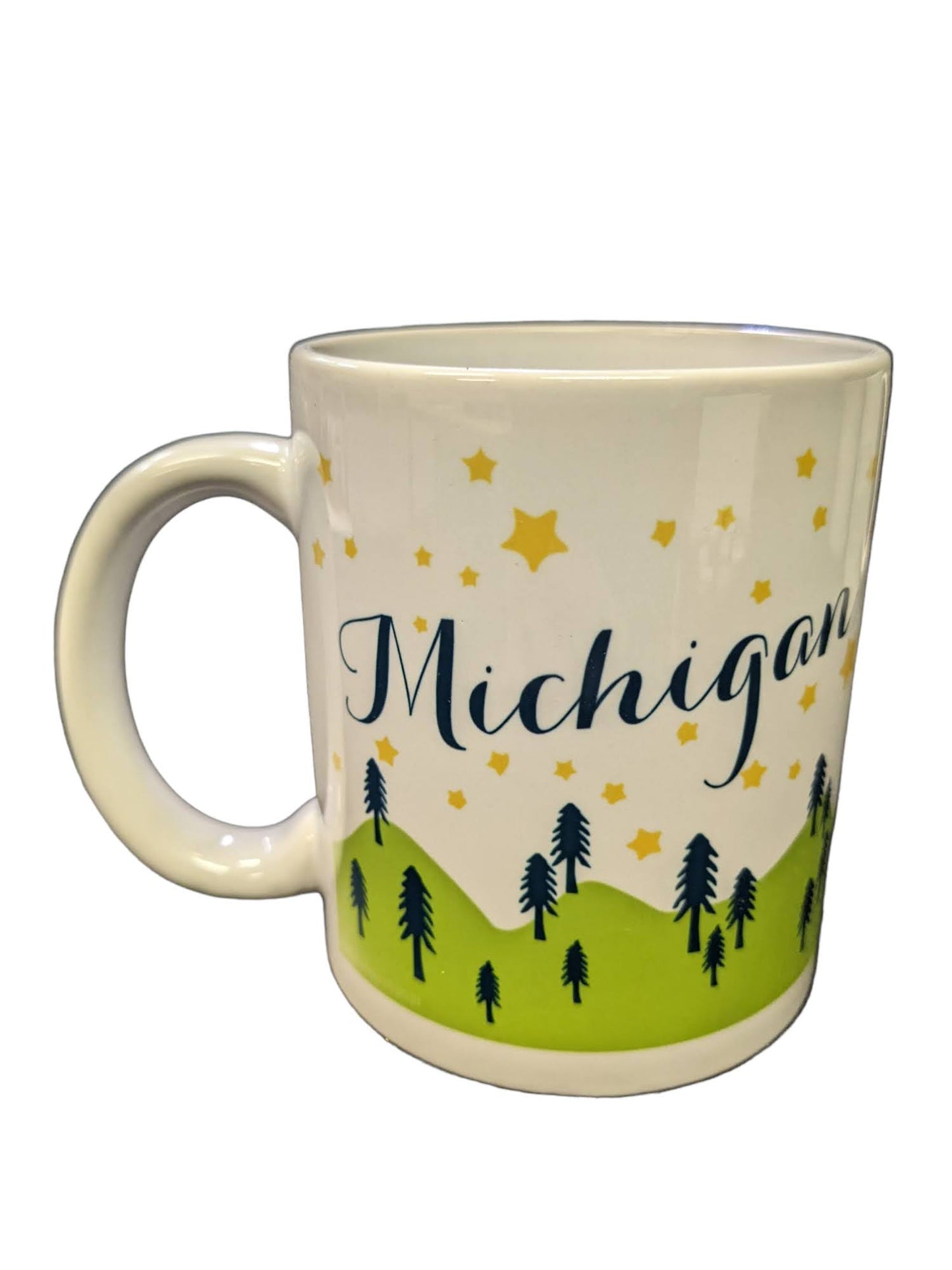 Michigan Camping Ceramic Mug