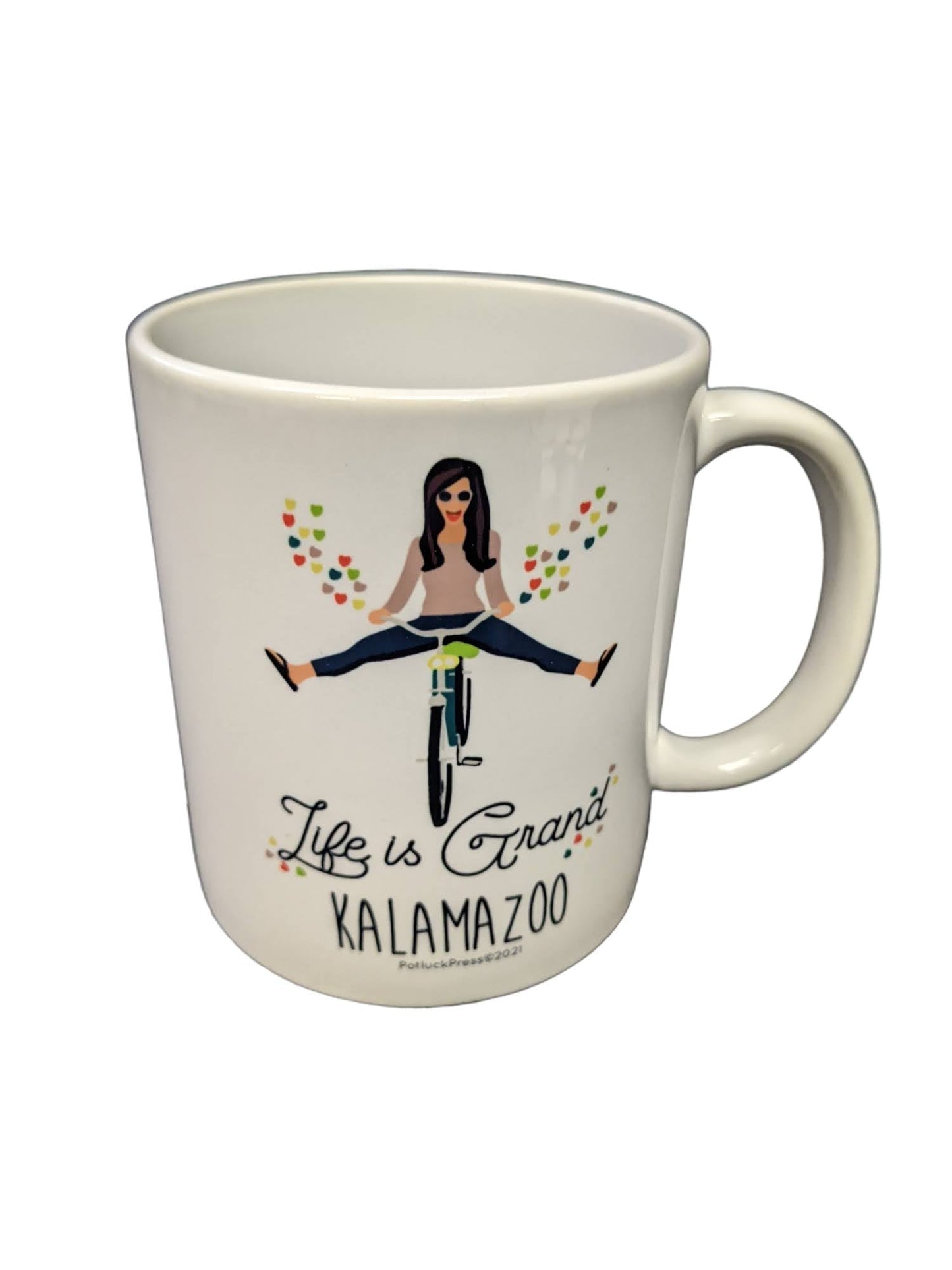 Life is Grand Kalamazoo Ceramic Mug